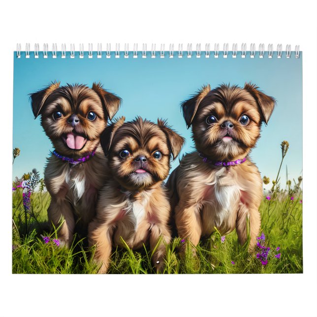 Calendario Perro de cachorro Lover (Tapa)