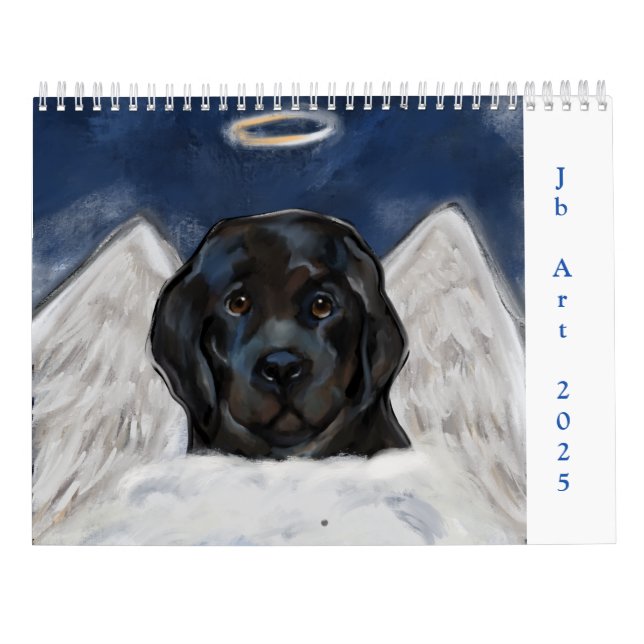 Calendario PERRO DE TERranova  (Reverso)