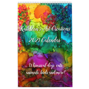 Calendario Perro divertido, gatos, animales, aves y más calen