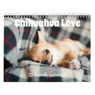 Calendario Perros Adorables de Chihuahua 2026