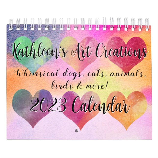 Calendario Perros caprichosos, gatos, animales, pájaros peque (Tapa)