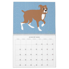 Calendario Perros de dibujos animados