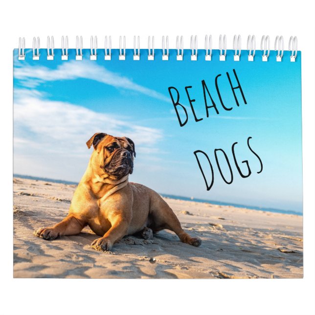 Calendario Perros de playa (Tapa)