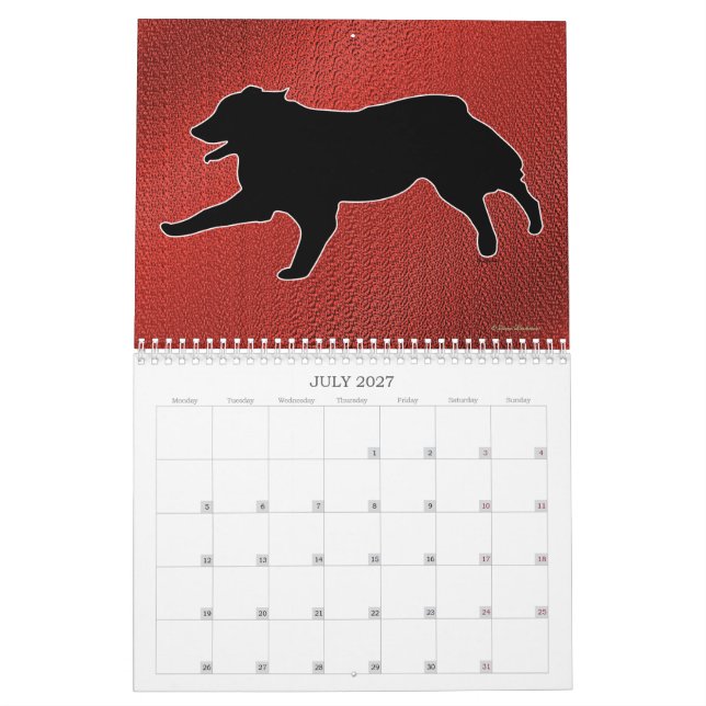 Calendario Perros en la sombra (Jul 2027)