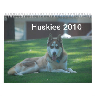 Calendario Perros esquimales 2010