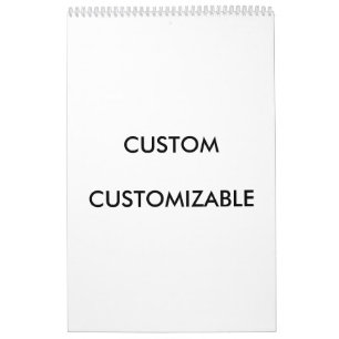 Calendario Personalizable del personalizado del diseño