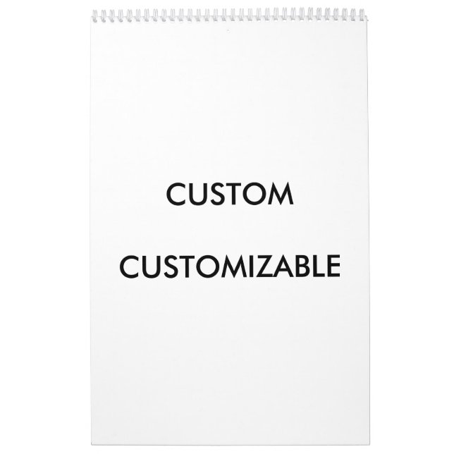 Calendario Personalizable del personalizado del diseño (Tapa)