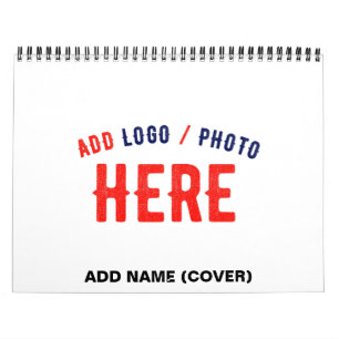 CALENDARIO PERSONALIZABLE MODERNO ESTILO BLANCO VERIFICADO MA