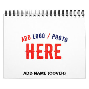 CALENDARIO PERSONALIZABLE MODERNO ESTILO BLANCO VERIFICADO MA