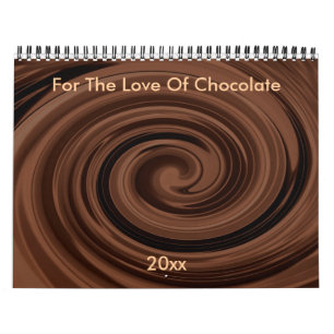 Calendario Personalizable Para el Amor al Chocolat