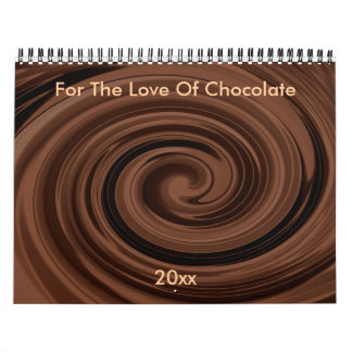 Calendario Personalizable Para el Amor al Chocolat