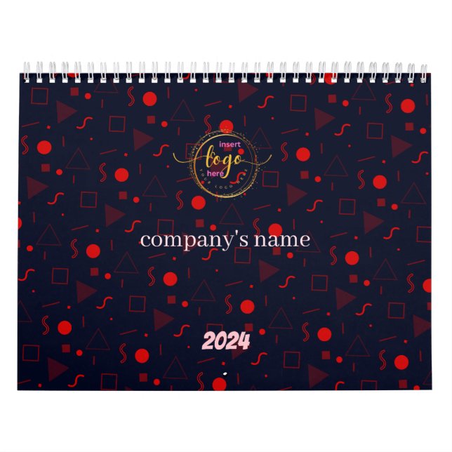 Calendario Personalizable total con la empresa de información (Tapa)
