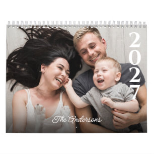 Calendario Personalizado 2025 Fotos y Texto Person