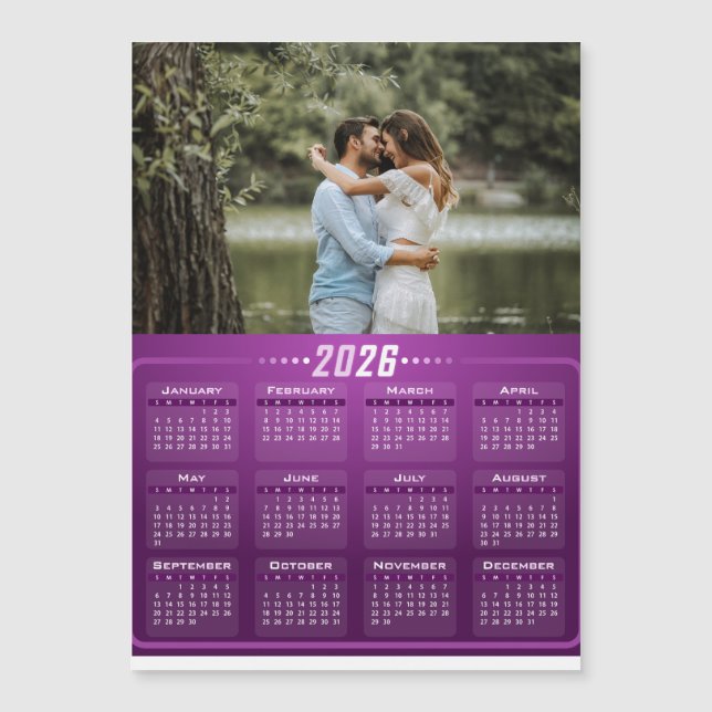 Calendario Personalizado 2026 (Anverso)