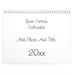 Calendario personalizado Añadir Foto Y Texto