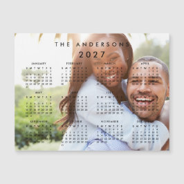 Calendario personalizado con foto 2027