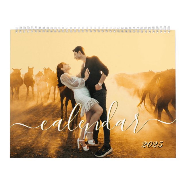 Calendario personalizado con sus fotos (Tapa)