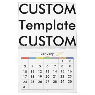 Calendario personalizado de 2 páginas, PERSONALIZA