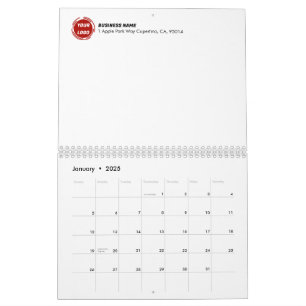 Calendario Personalizado de logotipos para empresas
