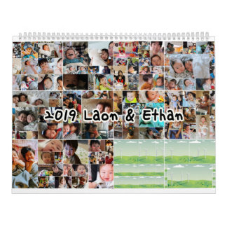 Calendario personalizado foto del bebé