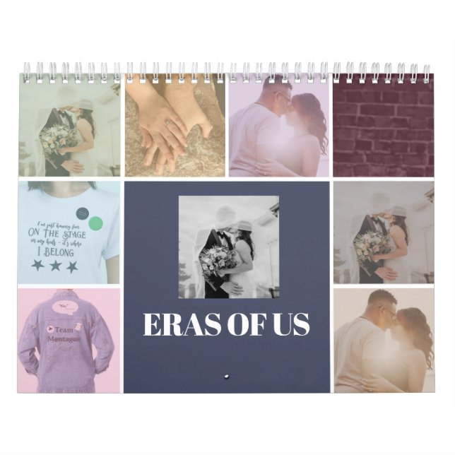 Calendario personalizado inspirado en Eras (Tapa)