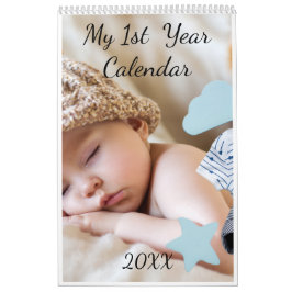 Calendario personalizado para bebé