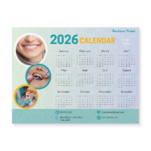 Calendario personalizado para consultorio dental 2