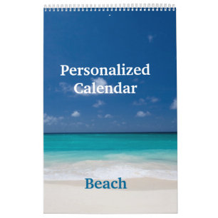 Calendario personalizado - Playa
