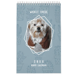 Calendario ¡Personalízalo! Cactus Cooler Mascota Buddy Calend