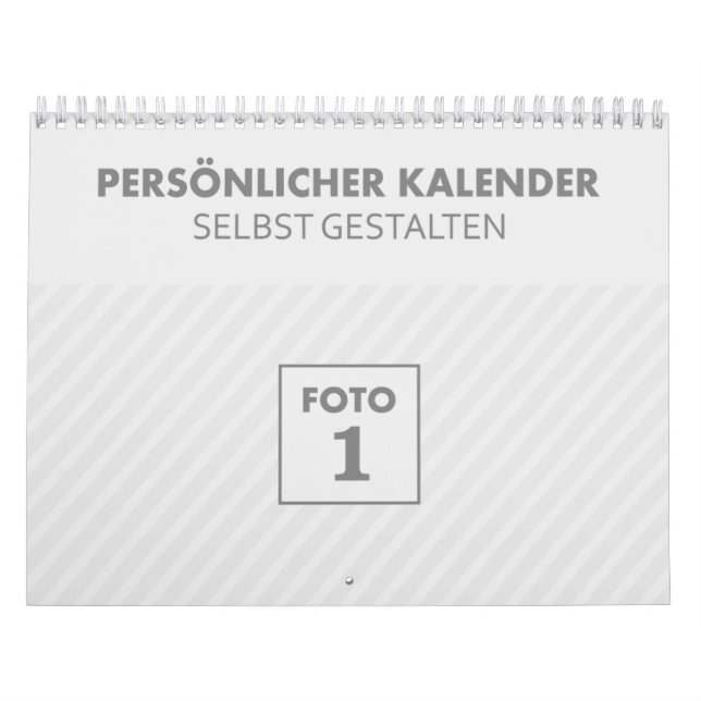 Calendario Persönlicher selbst gestalten 2024 familie foto (Tapa)