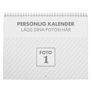 Calendario Personlig 2024 familjekalender fotokalender årskal