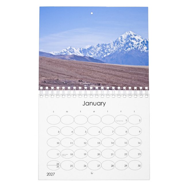 Calendario Perú 2012 (Jan 2027)