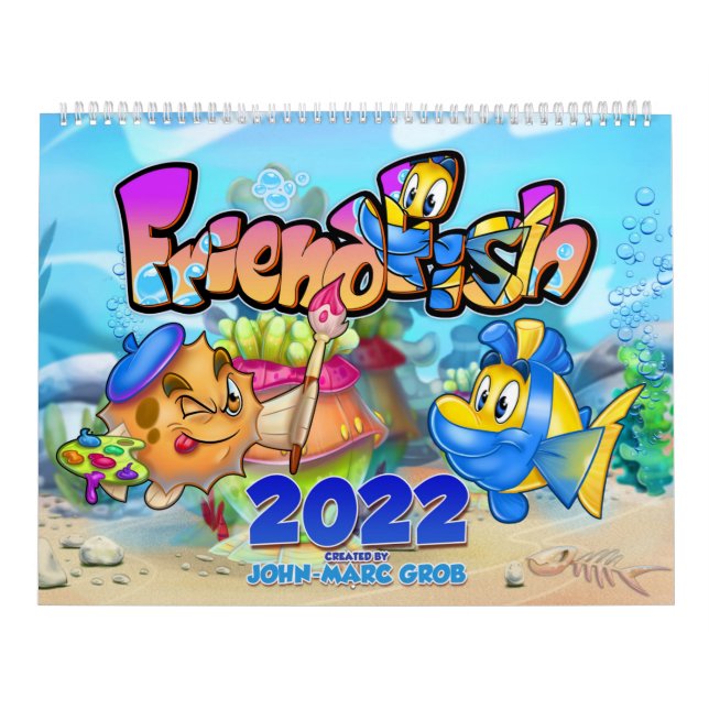 Calendario Pescado personalizado FriendFish  (Tapa)