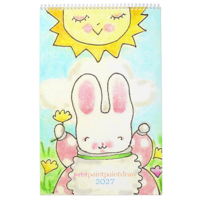 Calendario petitpaintpaintdraw 2027 (Tapa)