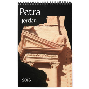 Calendario petra Jordania 2016
