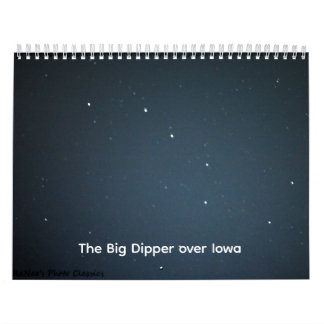 Calendario Photos of the Sky /Two Page MediumCalendar, White