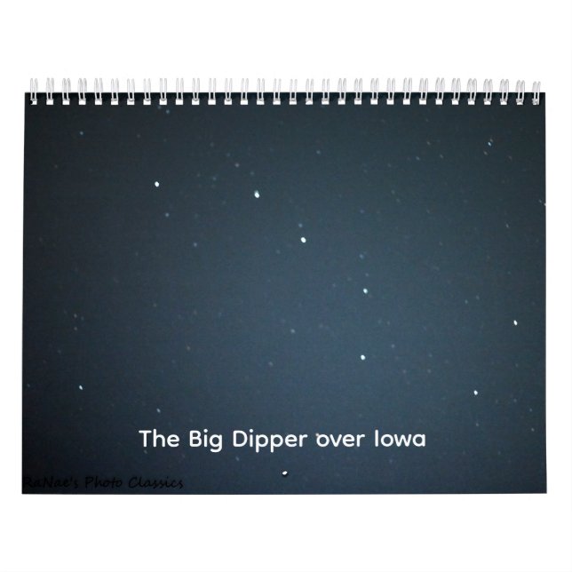 Calendario Photos of the Sky /Two Page MediumCalendar, White (Tapa)