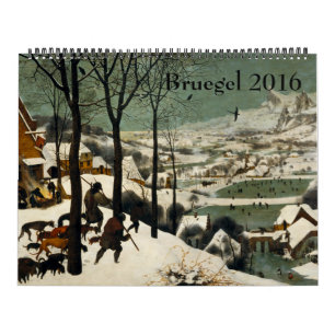 Calendario Pieter Bruegel el 2016 enorme más viejo