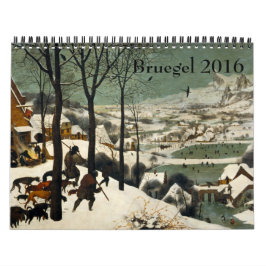 Calendario Pieter Bruegel el 2016 más viejo