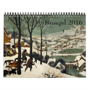Calendario Pieter Bruegel el 2016 más viejo