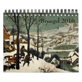 Calendario Pieter Bruegel el pequeño 2016 más viejo