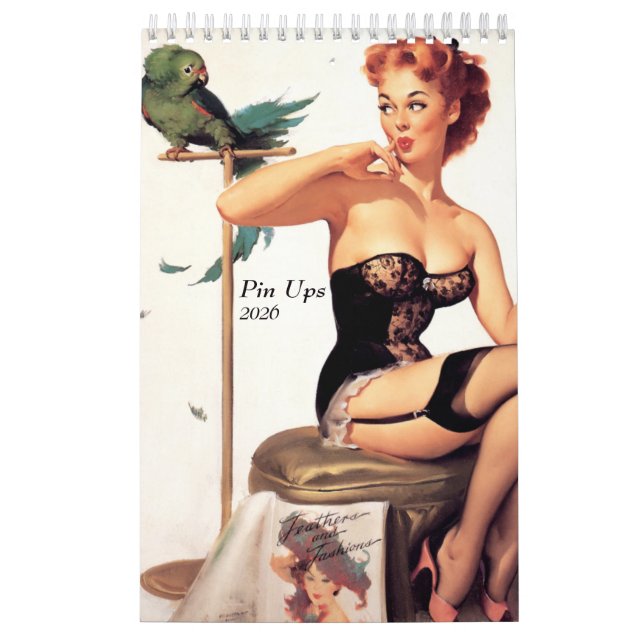 Calendario Pin Up 2026 (Tapa)