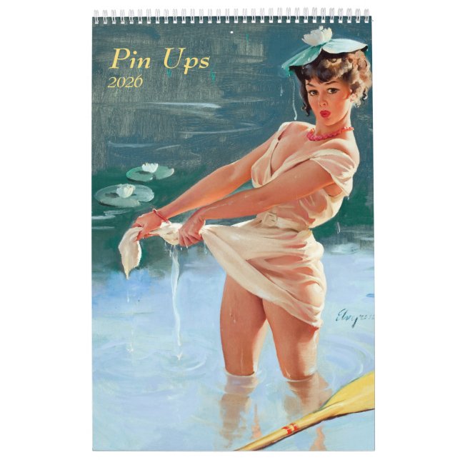 Calendario Pin Up 2026 (Tapa)