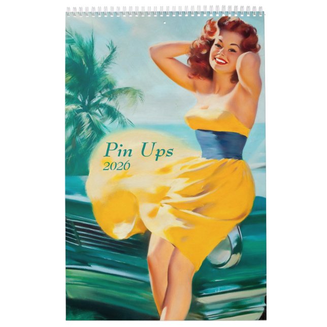 Calendario Pin Up 2026 (Tapa)