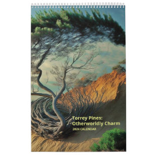 Calendario Pines de Torrey: Encanto de otro mundo