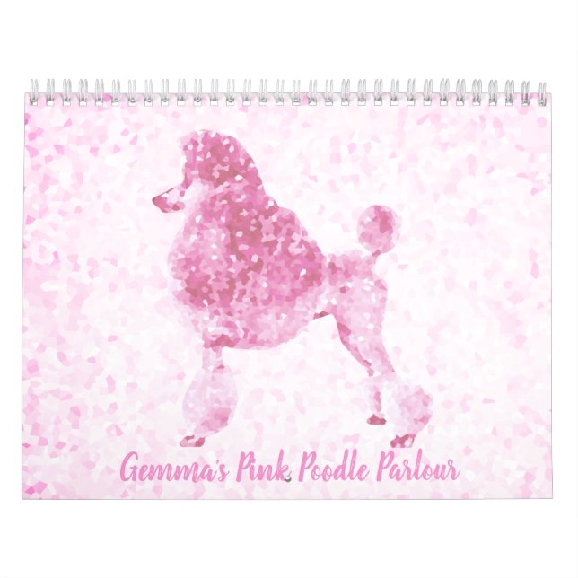 Calendario Pink Poodle (Tapa)