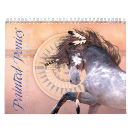 Calendario pintado de los potros