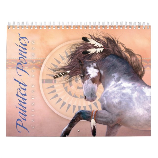 Calendario pintado de los potros (Tapa)
