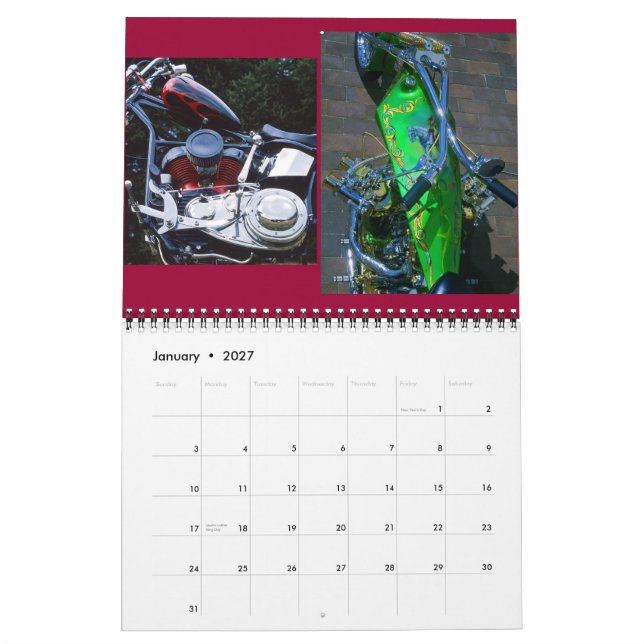 Calendario Pintura de Perewitz (Jan 2027)