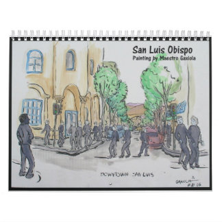 Calendario Pintura de San Luis Obispo